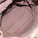 Burberrys Nova Check Shoulder Bag PVC Beige Gold Auth bs29124-11