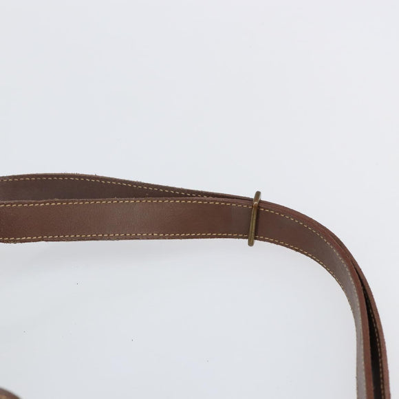 Burberrys Nova Check Shoulder Bag PVC Beige Gold Auth bs29124