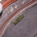 Burberrys Nova Check Clutch Bag PVC Beige Gold Auth bs29125-15