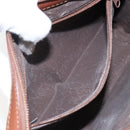 Burberrys Nova Check Clutch Bag PVC Beige Gold Auth bs29125-19