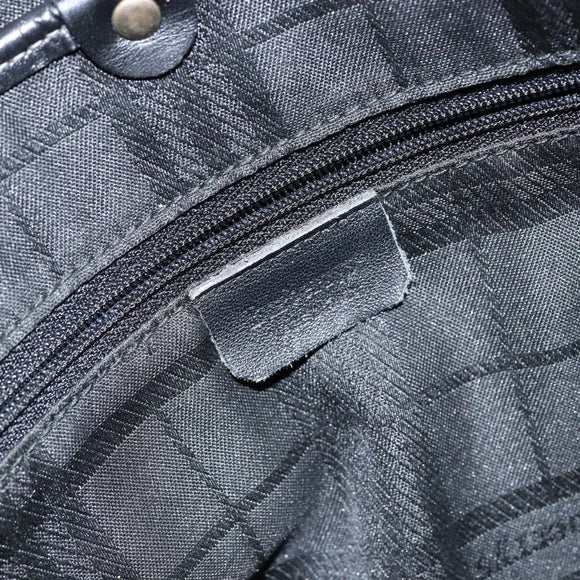 Burberrys Nova Check Hand Bag Canvas Beige Auth bs29129