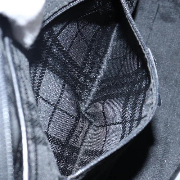 Burberrys Nova Check Hand Bag Canvas Beige Auth bs29129