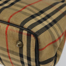 Burberrys Nova Check Tote Bag Canvas Beige Auth bs29130-9