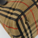 Burberrys Nova Check Tote Bag Canvas Beige Auth bs29130-16