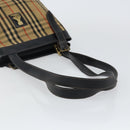 Burberrys Nova Check Tote Bag Canvas Beige Auth bs29130-7
