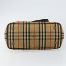 Burberrys Nova Check Tote Bag Canvas Beige Auth bs29130-5