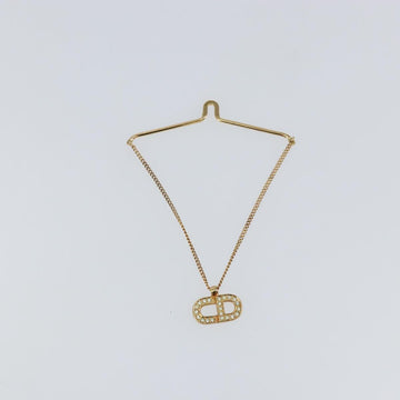 Christian Dior Necktie Chain metal Gold Auth bs29131 - 0