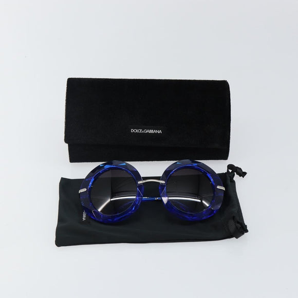 DOLCE&GABBANA Sunglasses plastic Blue Auth bs29132