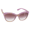 DOLCE&GABBANA Sunglasses plastic Pink Auth bs29133-1