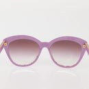 DOLCE&GABBANA Sunglasses plastic Pink Auth bs29133-3