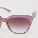 DOLCE&GABBANA Sunglasses plastic Pink Auth bs29133-5