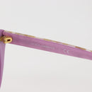 DOLCE&GABBANA Sunglasses plastic Pink Auth bs29133-9