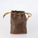 ETRO Paisley Shoulder Bag PVC 3Set Brown Auth bs29135-10