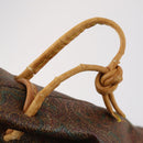 ETRO Paisley Shoulder Bag PVC 3Set Brown Auth bs29135-11