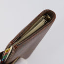 ETRO Paisley Shoulder Bag PVC 3Set Brown Auth bs29135-16