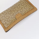 CELINE Macadam Canvas Clutch Bag PVC 4Set Brown Beige Auth bs29137-9