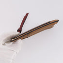 LOEWE Anagram Wallet Leather 4Set Brown Black beige Auth bs29140-11