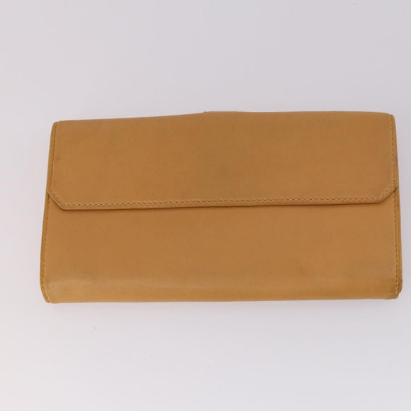 LOEWE Anagram Wallet Leather 4Set Brown Black beige Auth bs29140