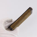 LOEWE Anagram Wallet Leather 4Set Brown Black beige Auth bs29140-5