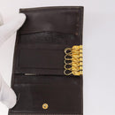 LOEWE Anagram Wallet Leather 4Set Brown Black beige Auth bs29140-6