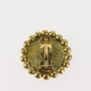 CHANEL Earring metal 4Set Gold CC Auth bs29144-8