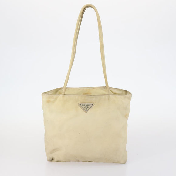 Christian Dior PRADA Trotter Canvas Bag Pile Nylon 3Set Pink Beige Auth bs29145