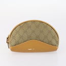 GUCCI GG Supreme Bamboo Web Sherry Line Bag Nylon PVC 3Set Beige Auth bs29146-17