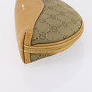 GUCCI GG Supreme Bamboo Web Sherry Line Bag Nylon PVC 3Set Beige Auth bs29146-21