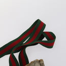 GUCCI GG Supreme Bamboo Web Sherry Line Bag Nylon PVC 3Set Beige Auth bs29146-6