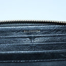 BALENCIAGA Wallet Leather Black Gold 253036 Auth bs29147-17