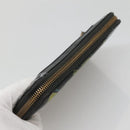 BALENCIAGA Wallet Leather Black Gold 253036 Auth bs29147-5