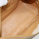 GUCCI GG Canvas Boston Bag Beige Gold Auth bs29152-16