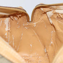 GUCCI GG Canvas Boston Bag Beige Gold Auth bs29152-18