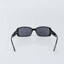 CHANEL Sunglasses plastic Black CC Auth bs29155-3
