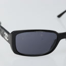 CHANEL Sunglasses plastic Black CC Auth bs29155-6