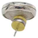 CHANEL Pierce Earring metal Silver CC Auth bs29158-3