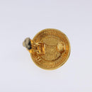CHANEL Earring metal Gold CC Auth bs29160-10