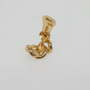 Christian Dior Earring metal Gold Auth bs29162-4