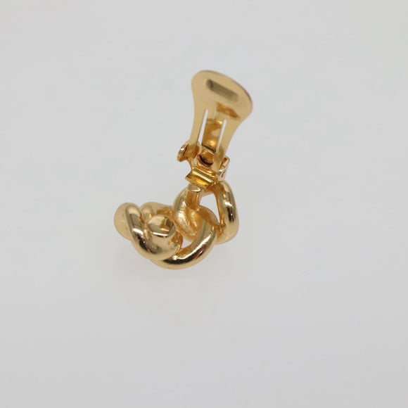 Christian Dior Earring metal Gold Auth bs29162