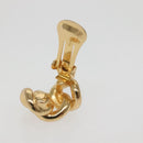 Christian Dior Earring metal Gold Auth bs29162-5