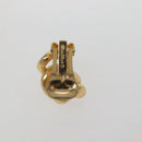 Christian Dior Earring metal Gold Auth bs29162-7