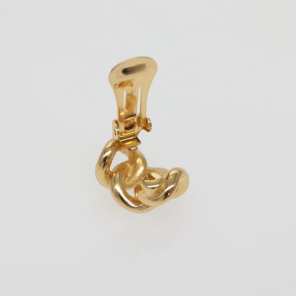 Christian Dior Earring metal Gold Auth bs29162