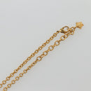 VERSACE Necklace metal Gold Auth bs29163-5