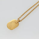 VERSACE Necklace metal Gold Auth bs29163-8