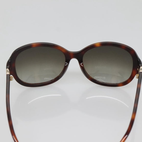 Salvatore Ferragamo Sunglasses plastic Brown Auth bs29164