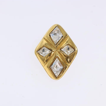 CHANEL Earring metal Gold CC Auth bs29166 - 0