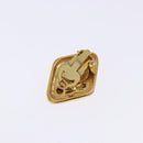CHANEL Earring metal Gold CC Auth bs29166-3
