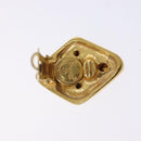 CHANEL Earring metal Gold CC Auth bs29166-5