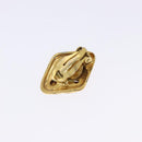 CHANEL Earring metal Gold CC Auth bs29166-7
