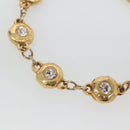 CHANEL Bracelet metal Gold CC Auth bs29168-2